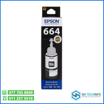 Epson T6641 Black Original Ink Bottle