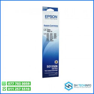 Epson 7753 (For LQ 300+) Original Ribbon