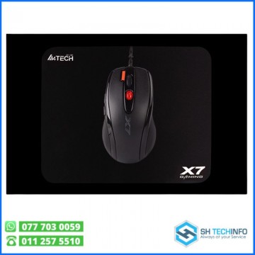 A4 Tech Gaming USB Mouse with Mouse Pad