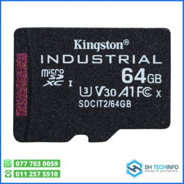 Original Kingston 64GB MicroSD Class 10 1# Sri Lanka 