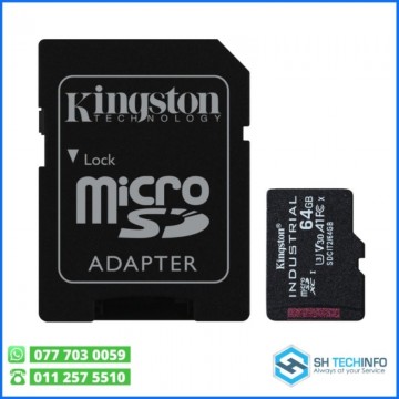 Kingston 64GB Class-10 Micro SD Card