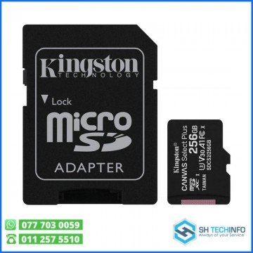 Kingston 256GB Class-10 Micro SD Card