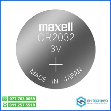 Maxell CR2032 CMOS BIOS 3V...