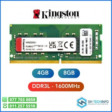 Kingston DDR3L (1600MHz) Laptop Ram