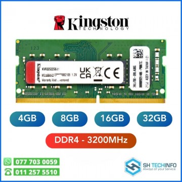 Kingston DDR4 (3200MHz) Laptop Ram