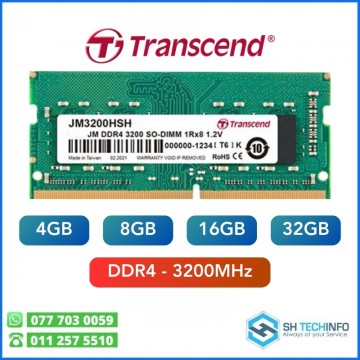 Transcend DDR4 (3200MHz) Laptop Ram