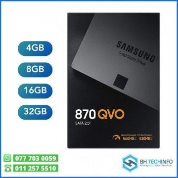 Samsung 870 QVO SATA 3 2.5" Internal SSD