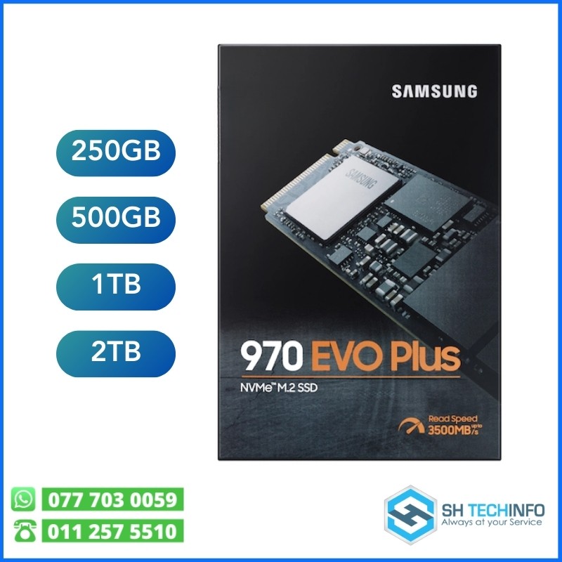 Samsung 970 EVO Plus M.2 PCIe NVMe SSD