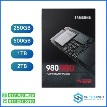 Samsung 980 Pro M.2 PCIe NVMe SSD