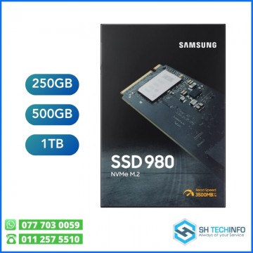 Samsung 980 M.2 PCIe NVMe SSD