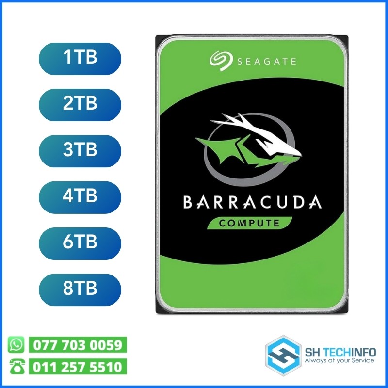 Seagate Barracuda Computer Internal 3.5 Inch Hard Disk