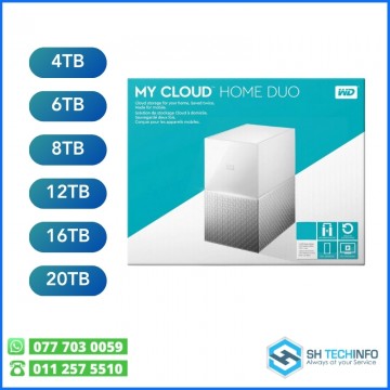 WD My Cloud Home Duo Dual-Drive Personal Cloud